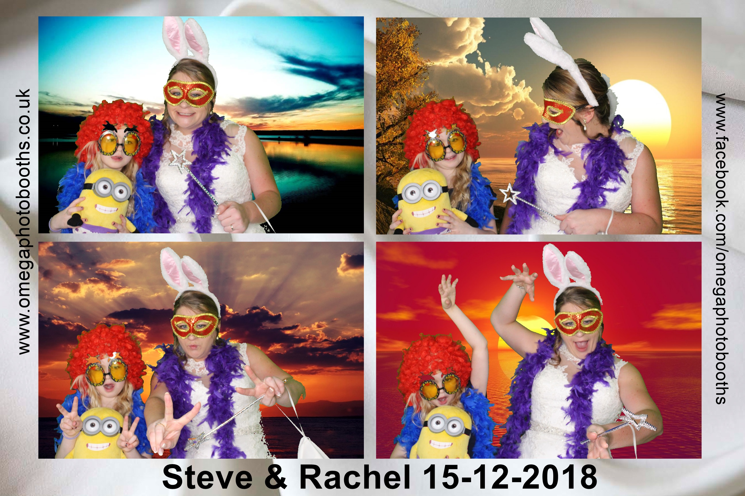 Steve and Rachel's Wedding | View more photos from the event at gallery.omegaphotobooths.co.uk/u/Omega-Photobooths/Steve-and-Rachels-Wedding